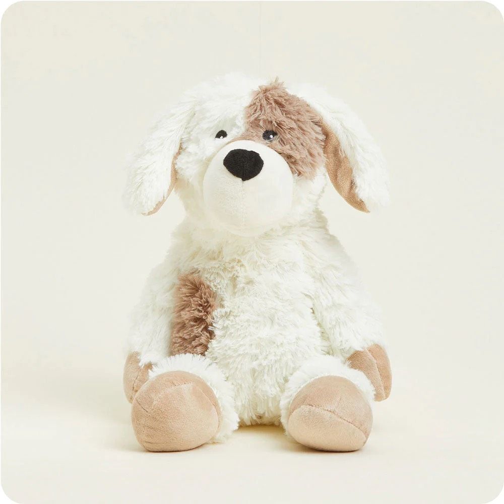 Warmies Puppy weighted heatable stuffed animal stuffy plush lavender luvvy $30
